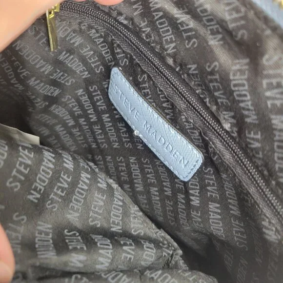 Steve Madden Bmaggie Exclusive Cross Body Bag In Soft Blue - Picture 2 of 7